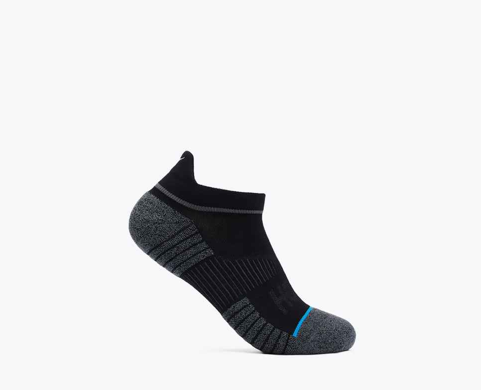No-Show løpesokk 3-pakning White / Black / Grey