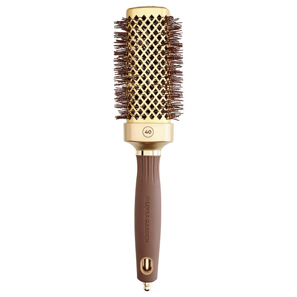 Olivia Garden Expert Blowout Straight Wavy Bristles 40