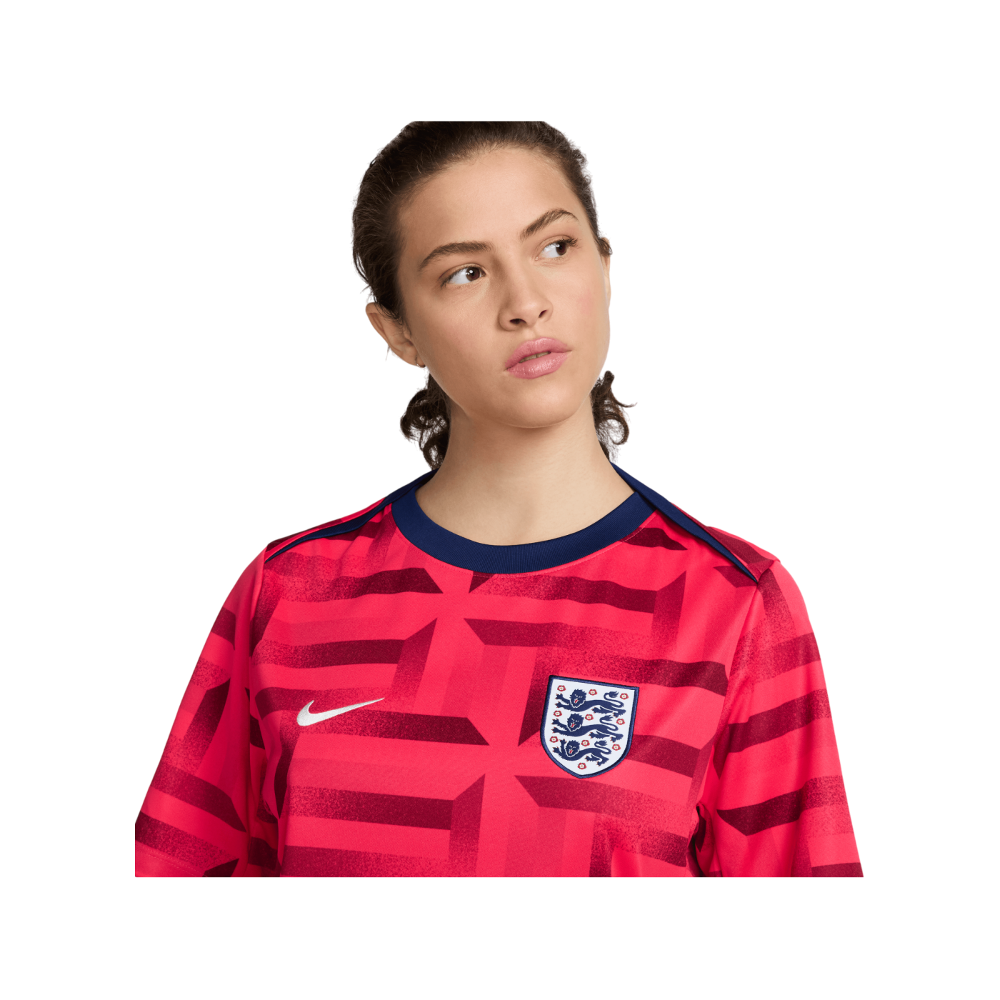 Nike England Prematch Shirt EM 2024 Rot F660