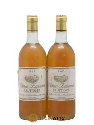 Sauternes Chateau Lamourette 1985 - Lot de 2 Bouteilles