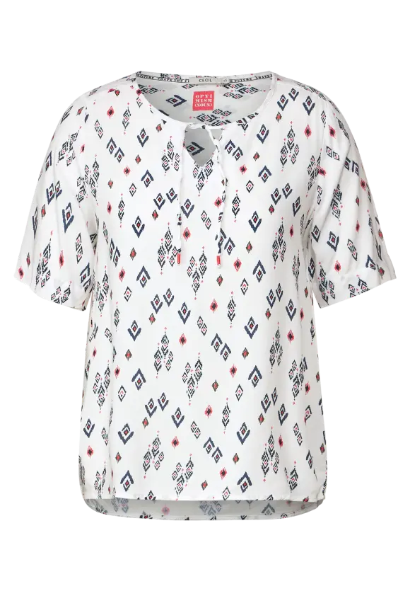 CECIL Bluse mit Minimalprint