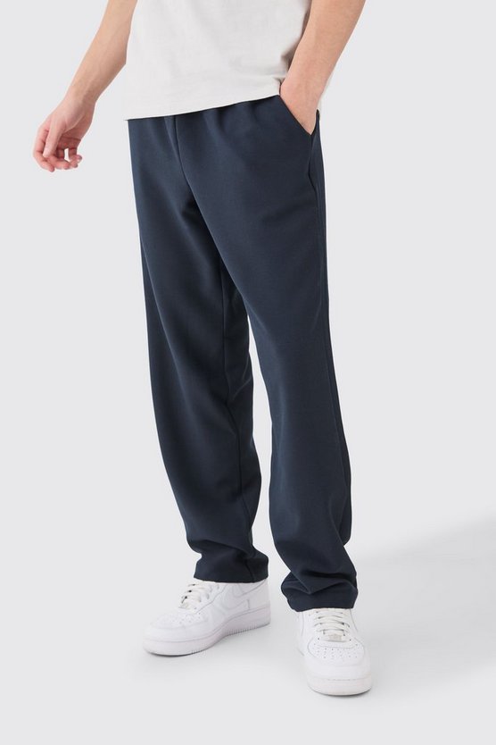 Gerade Hose mit Kordelzug