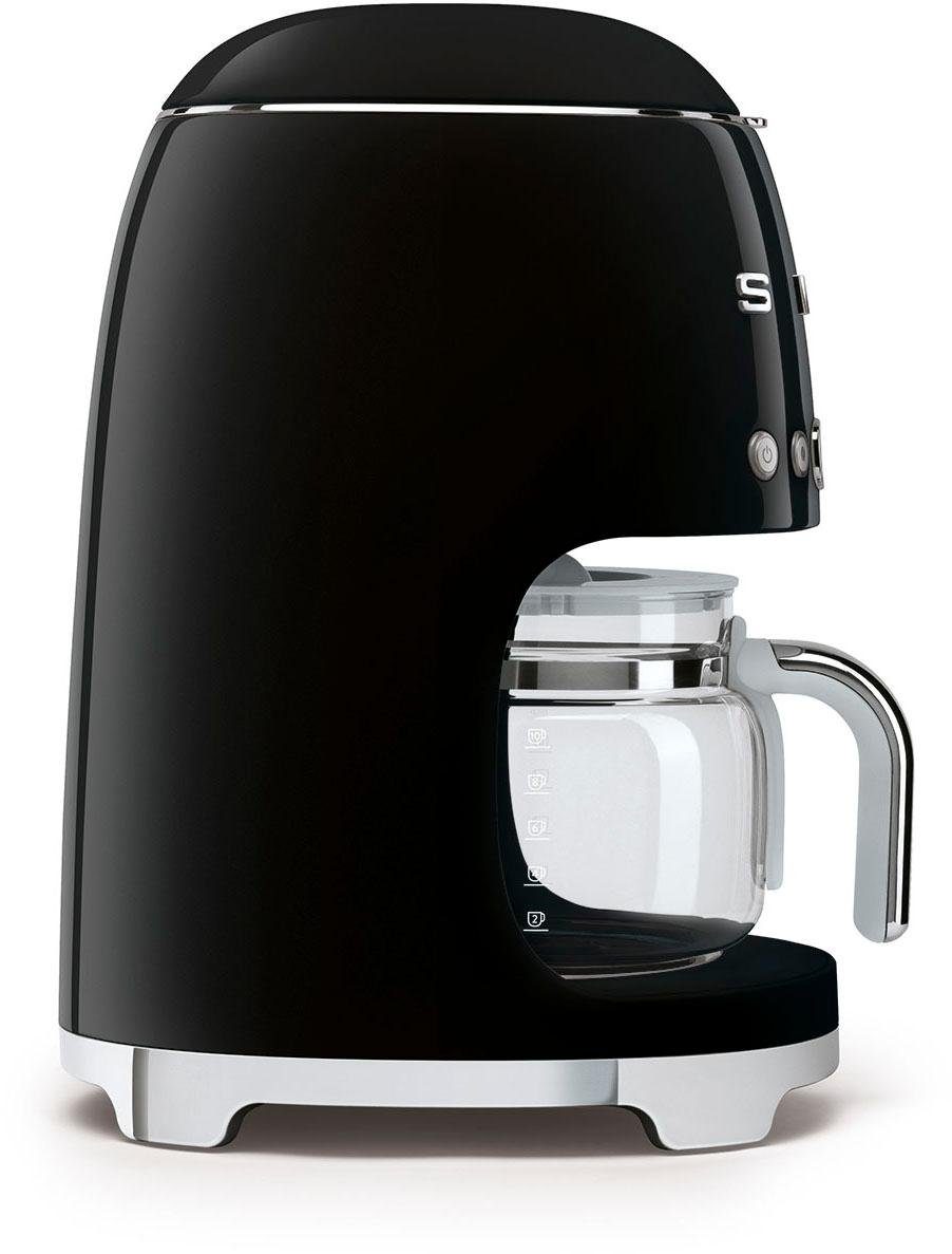 Smeg Filterkaffeemaschine DCF02BLEU, 1,4l Kaffeekanne, Permanentfilter 1x4