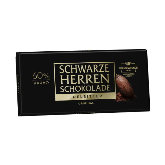 Sarotti Schwarze Herren Schokolade Edelbitter 100G