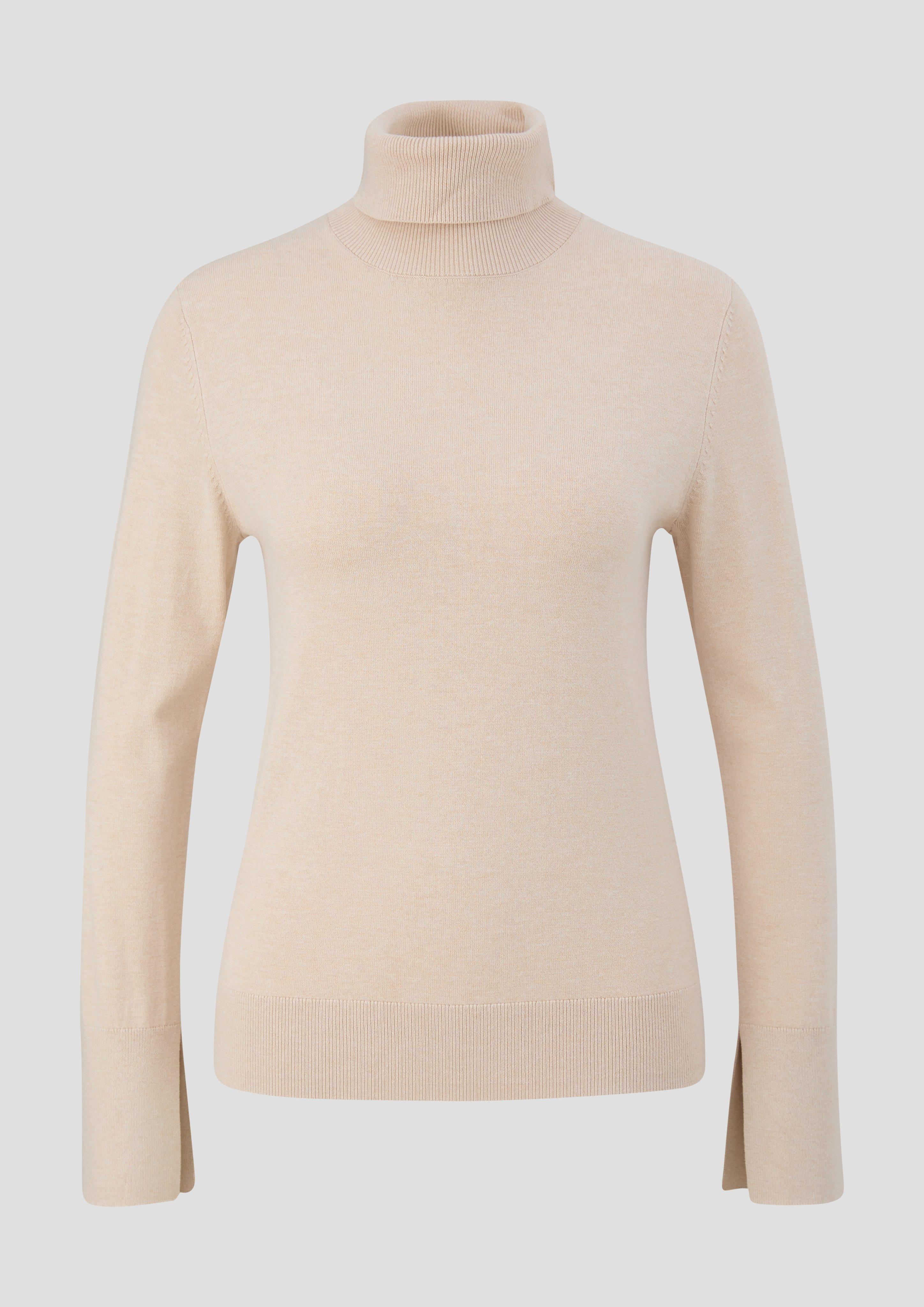 Rollkragenpullover aus Viskosemix  2136081-81W0