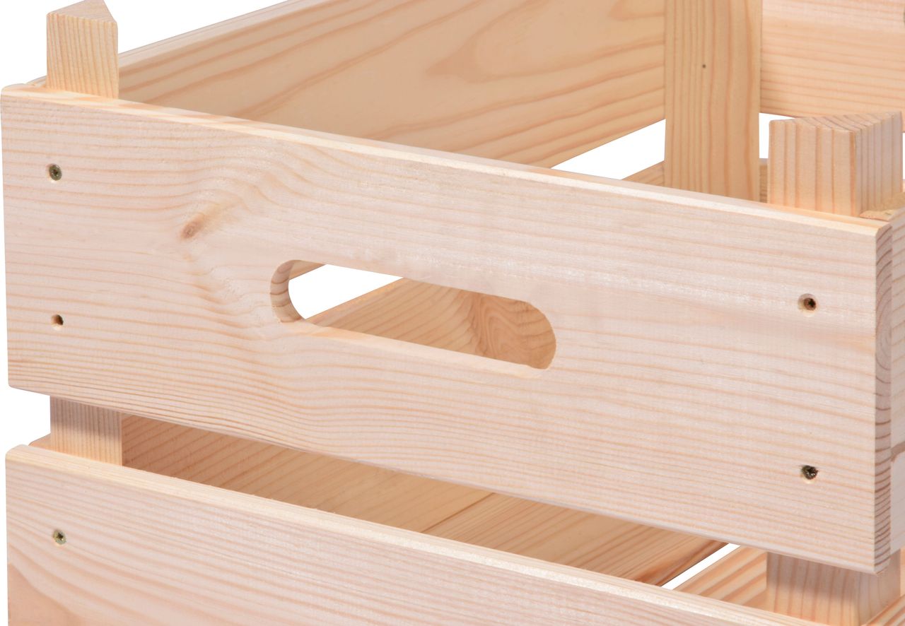 dobar Stapelbare Vorratskiste aus Holz