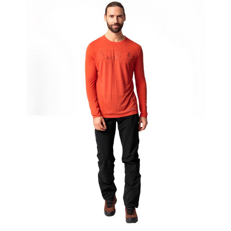 VAUDE Men's Rosemoor LS T-Shirt III T-Shirt Herren