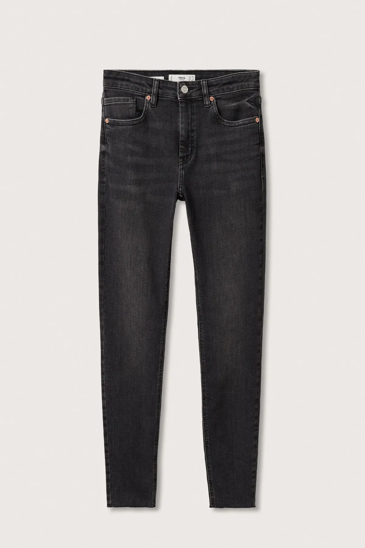 MANGO  Jeans - Grau - Skinny