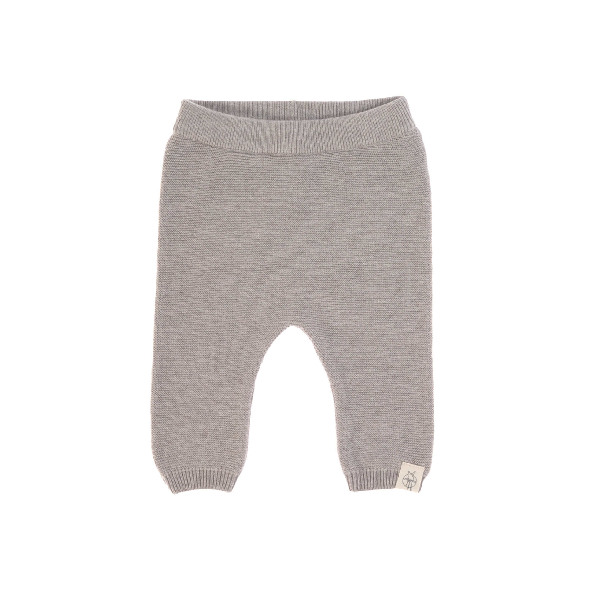 Baby Hose - Strickhose, Grau