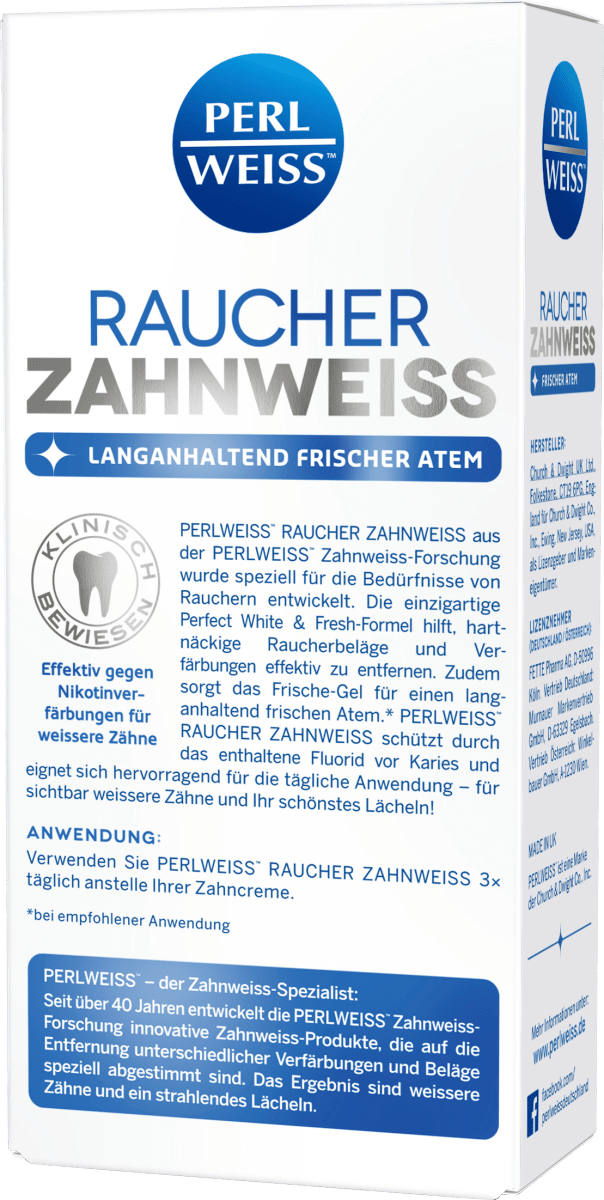 Zahnpasta Raucher-Zahnweiss, 50 ml