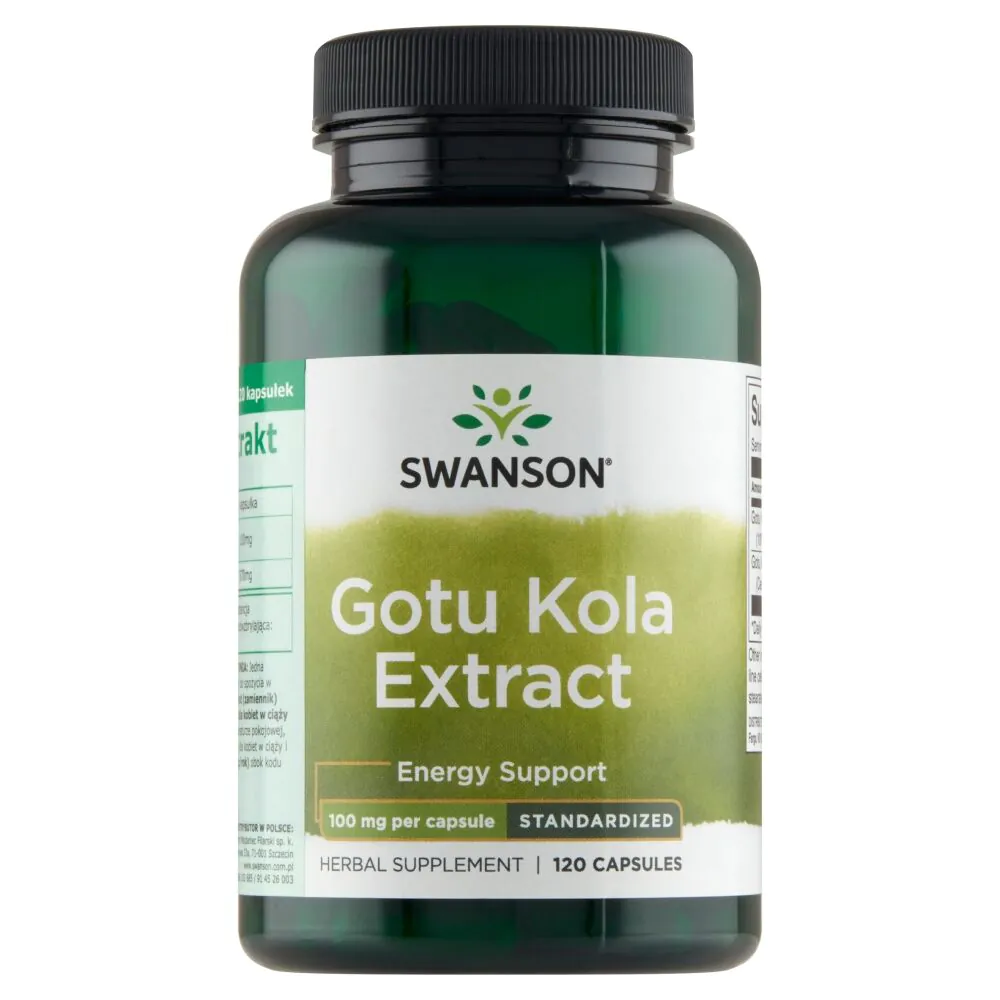 Swanson Gotu Kola 100 mg kapsule