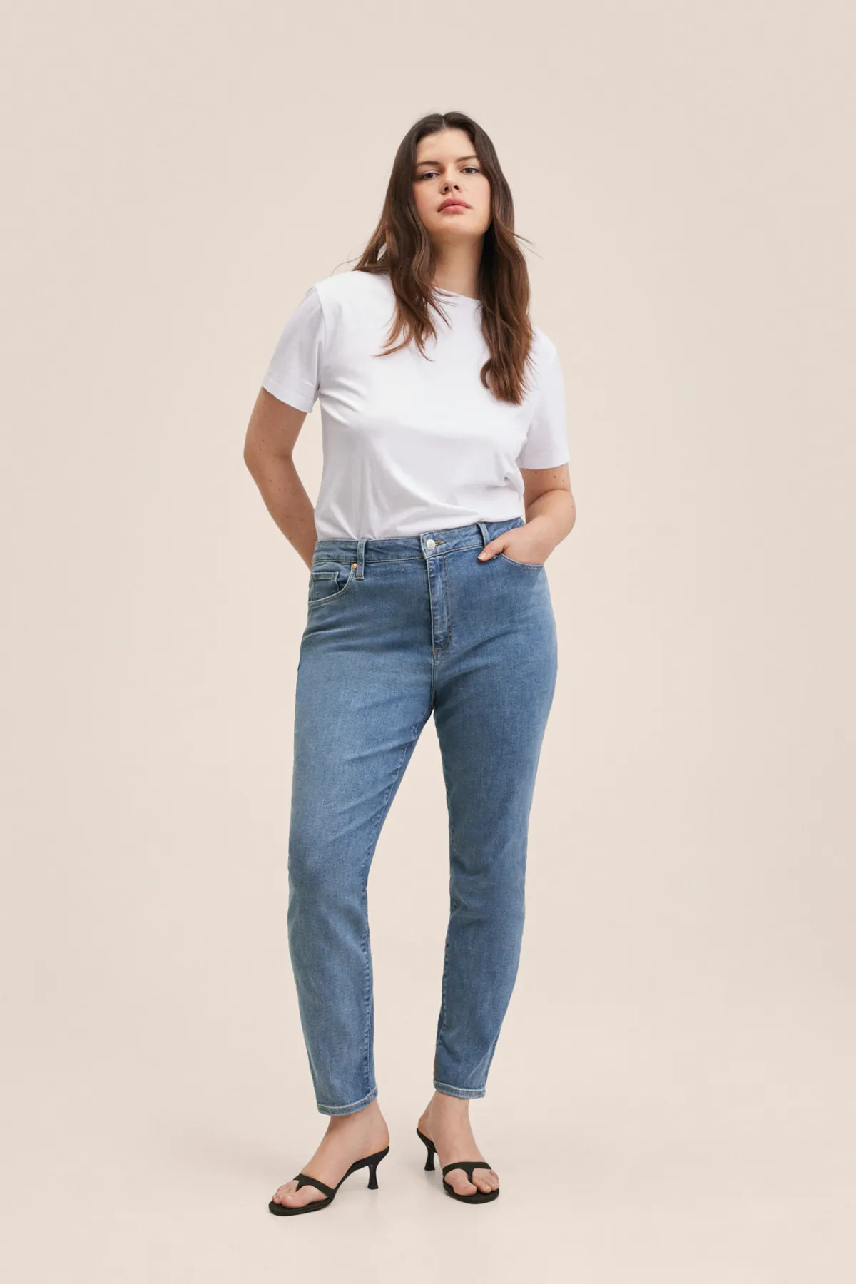 MANGO  Blaue Damenjeans 27050828