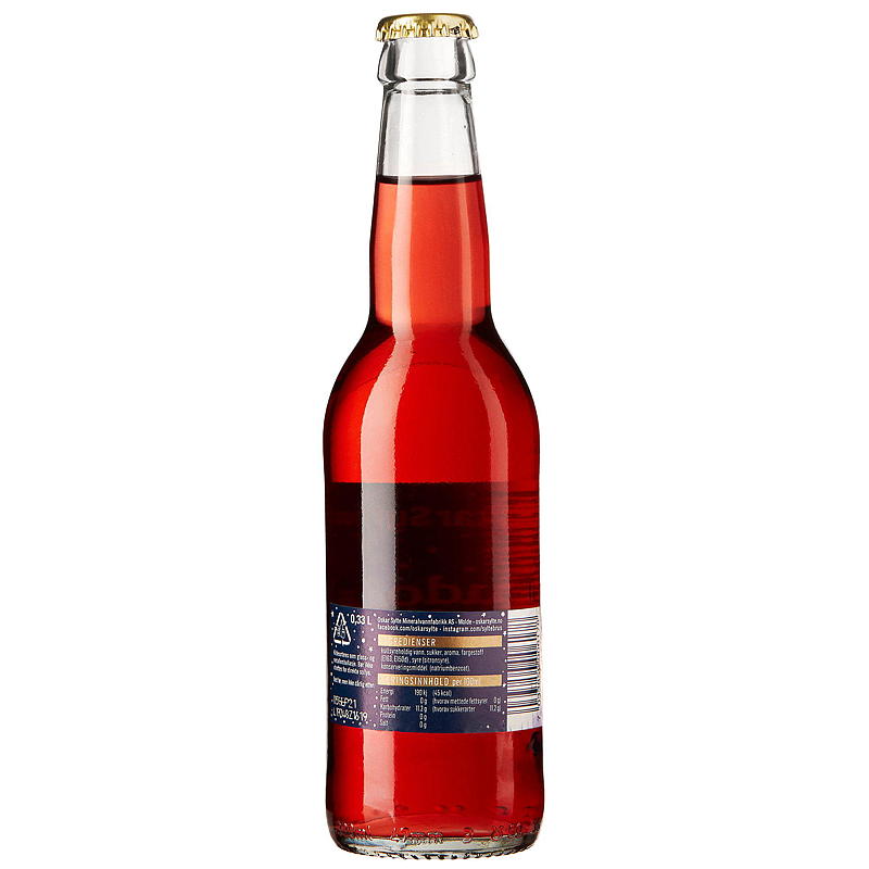 Oscar Sylte Rudolf og nissen brus 0,33 liter