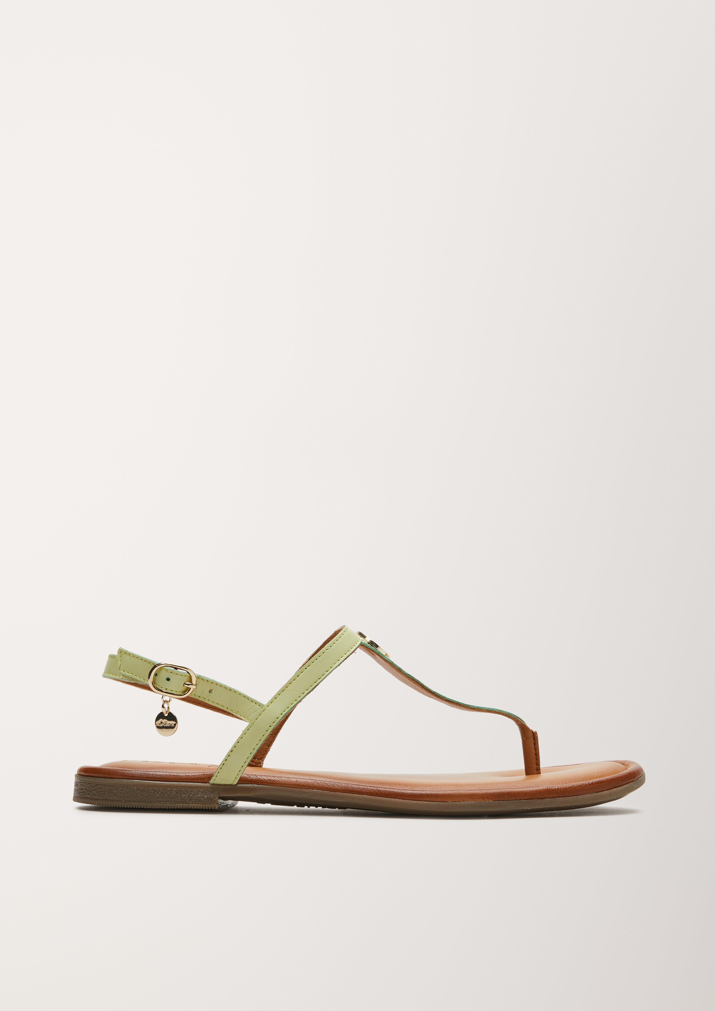 Riemchensandalen aus Leder  6005774-703