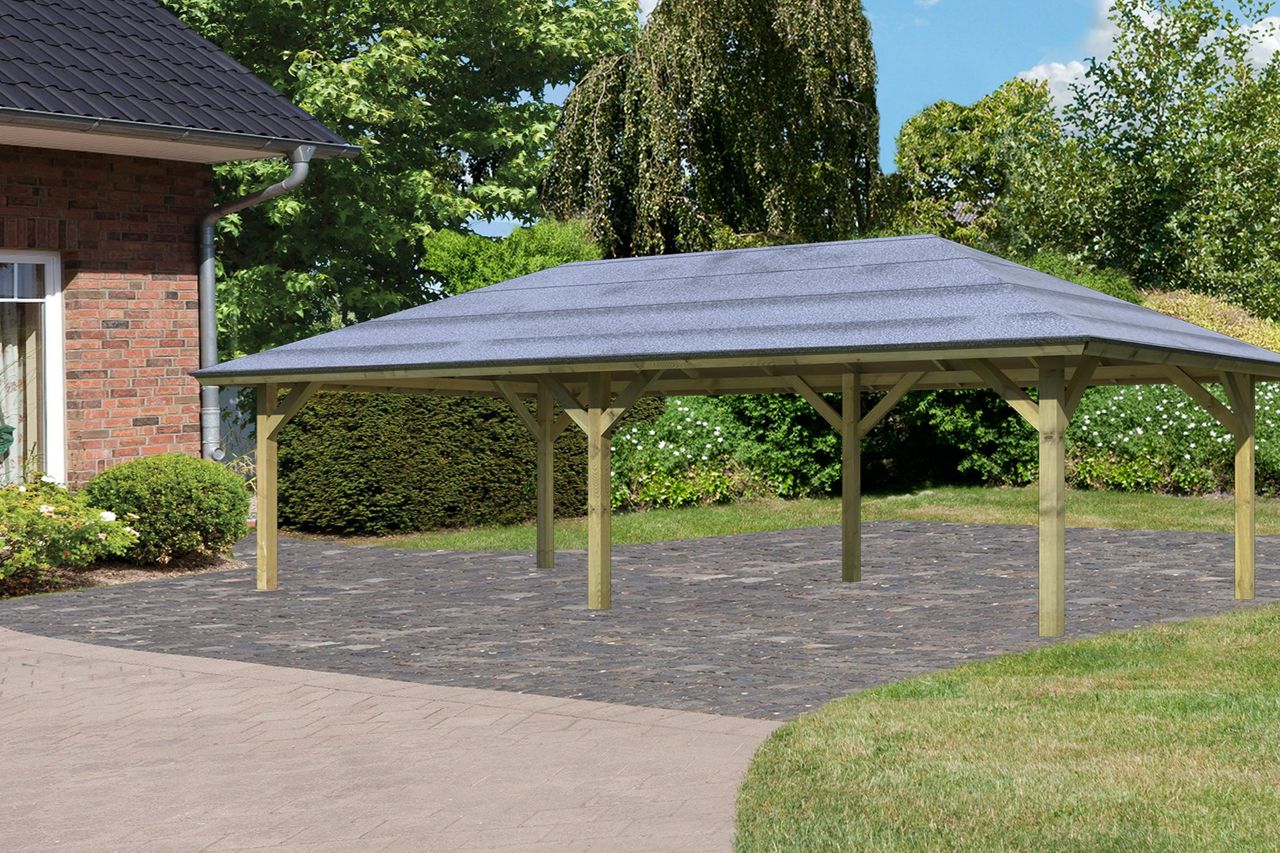 Karibu Pavillon Carport 
