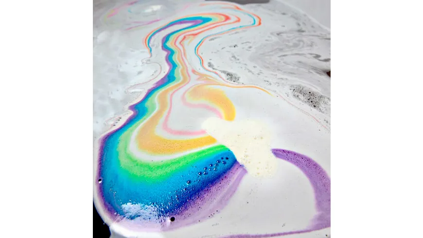 AVEO Kids Regenbogen-Badeschaum Badebombe sortiert