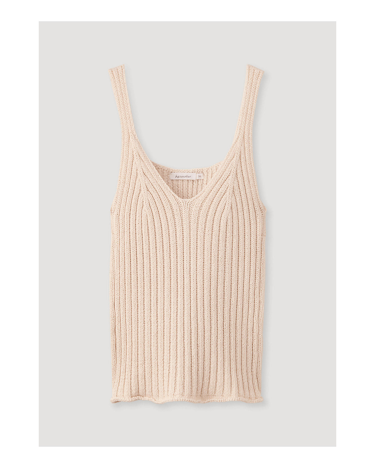 Stricktop aus reiner Bio-Baumwolle