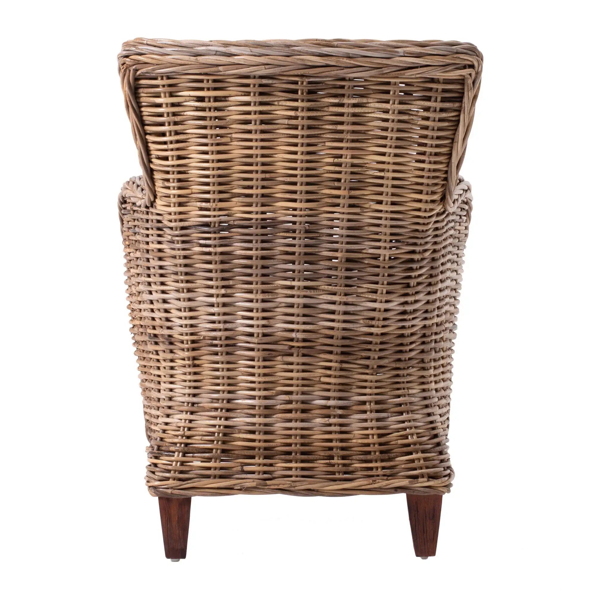 Novasolo Rattanstuhl Wickerworks (2er-Set Stühle, 2 St), Standard Rückenlehne, Baron, Baron Stuhl (2er-Set)
