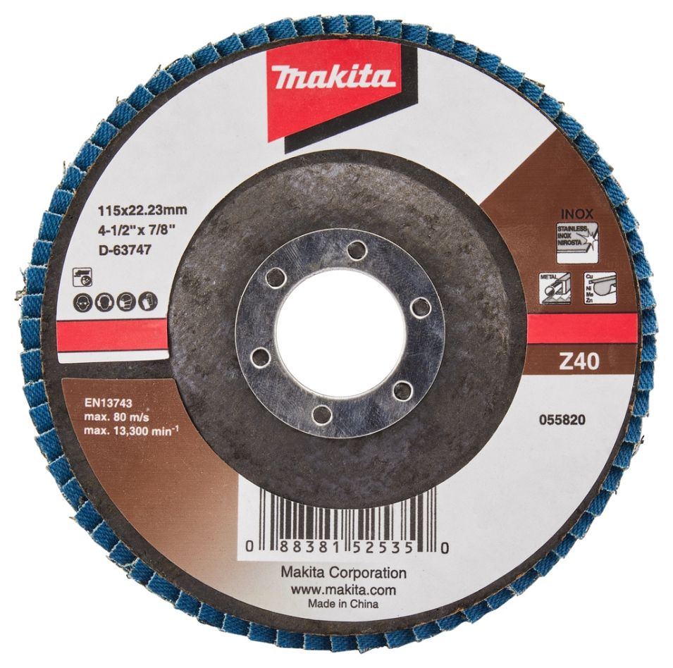 Makita pribor D-63747 Lamelni disk 115mm Z40