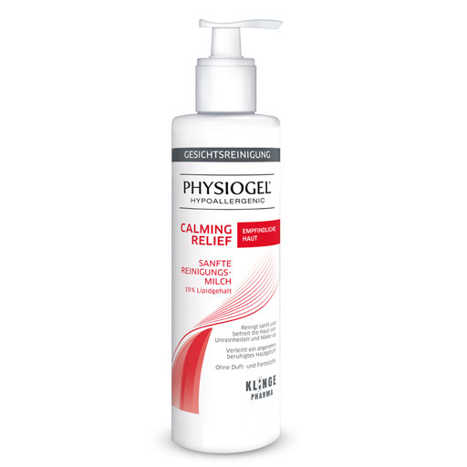 PHYSIOGEL Calming Relief sanfte Reinigungsmilch  200 ml  Milch