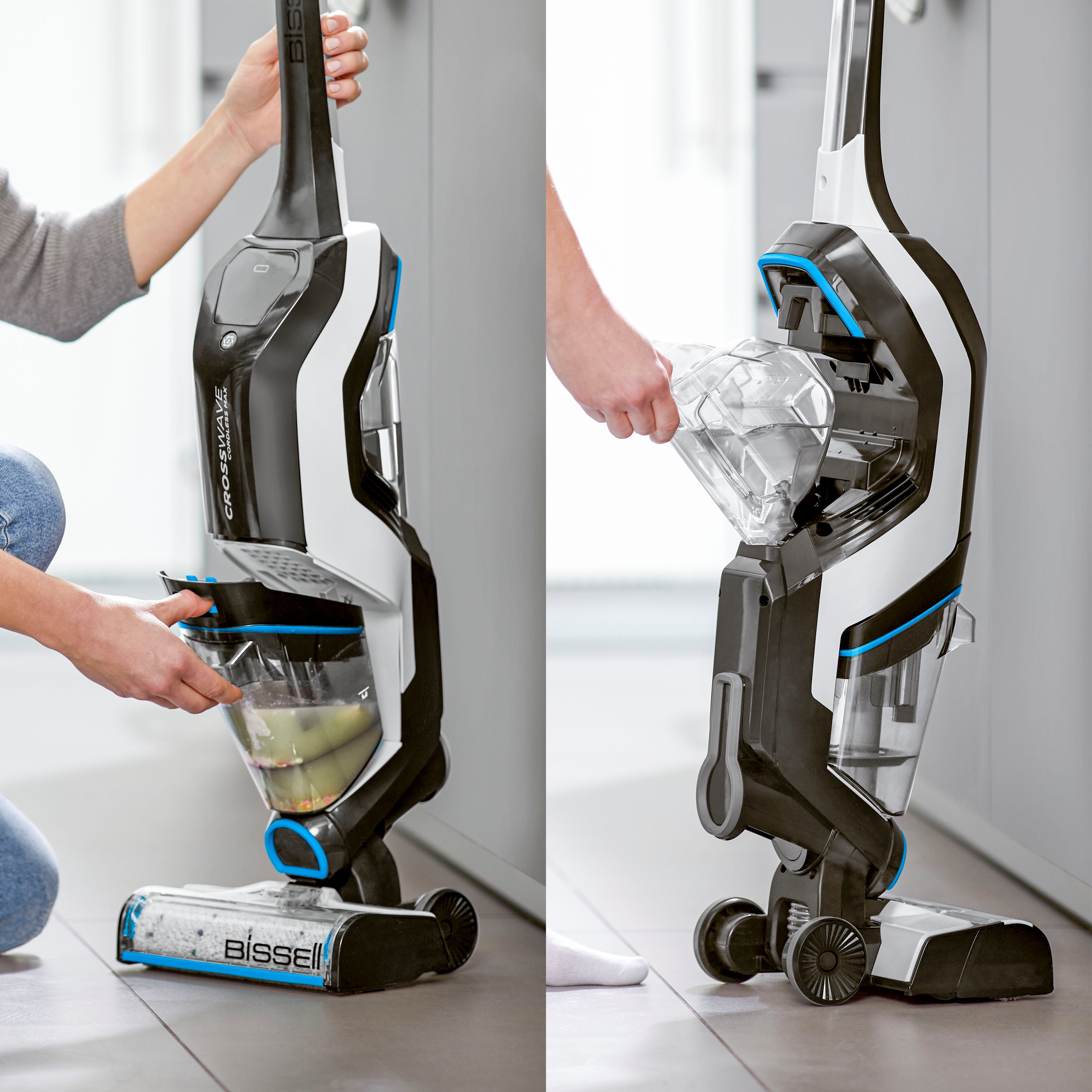 Bissell Nass-Trocken-Sauger BISSELL CrossWave Cordless MAX 2767N, 200 W, beutellos