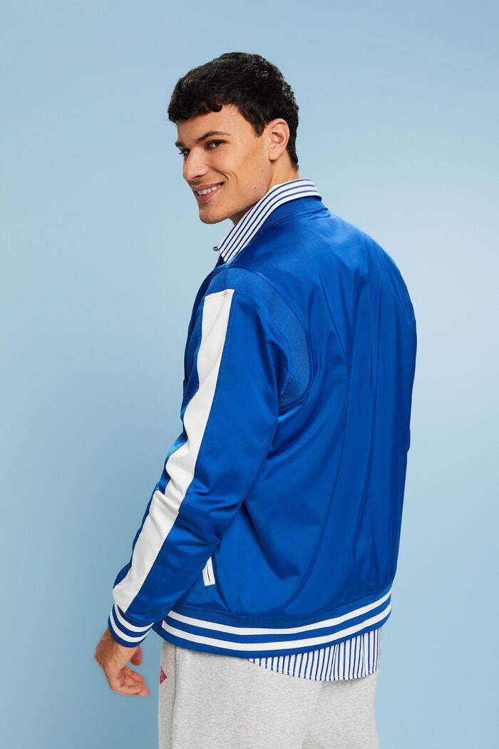Collegejacke mit Logo-Patch