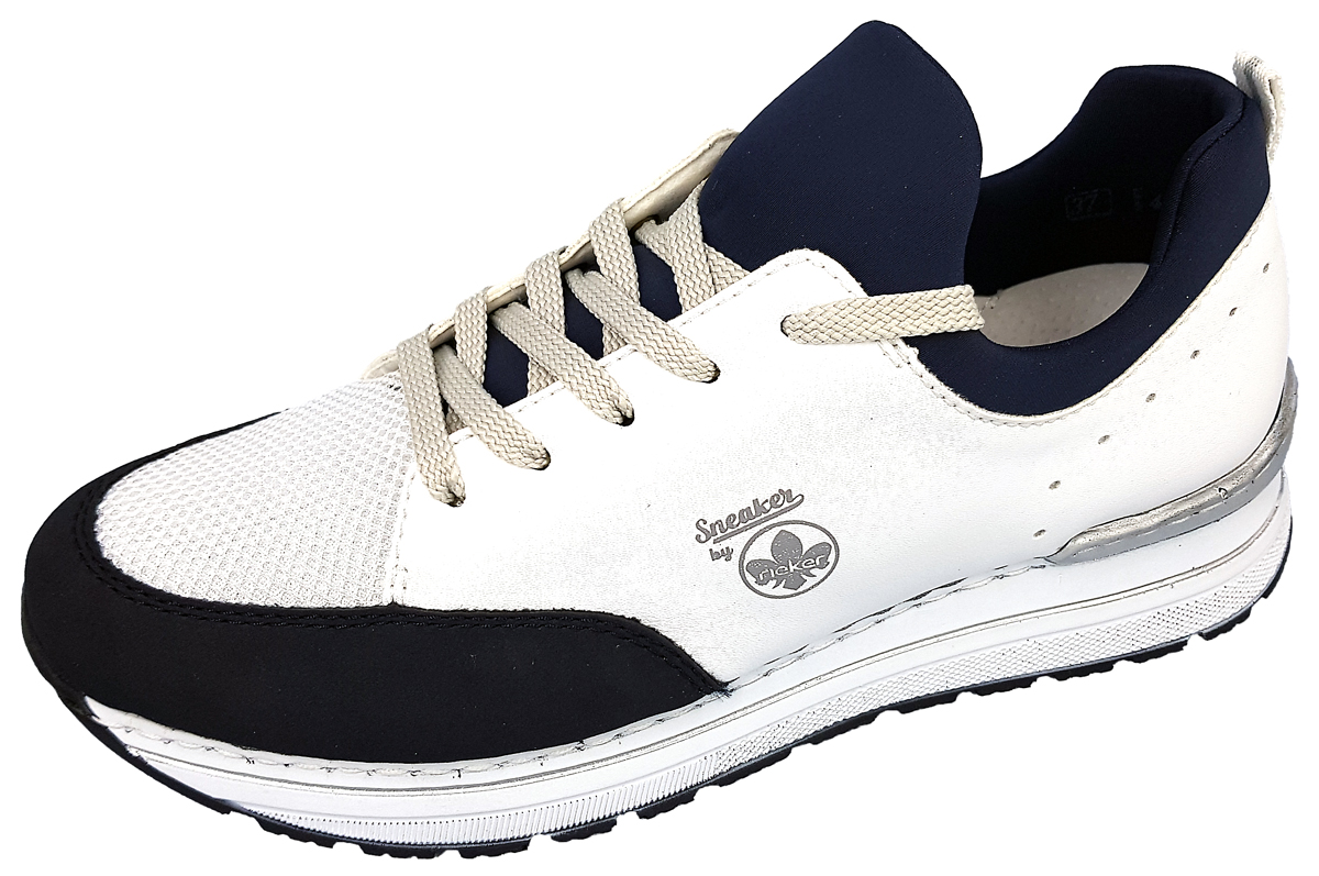 Rieker N6973-80 Weiß 80 pazifik/weiss/navy