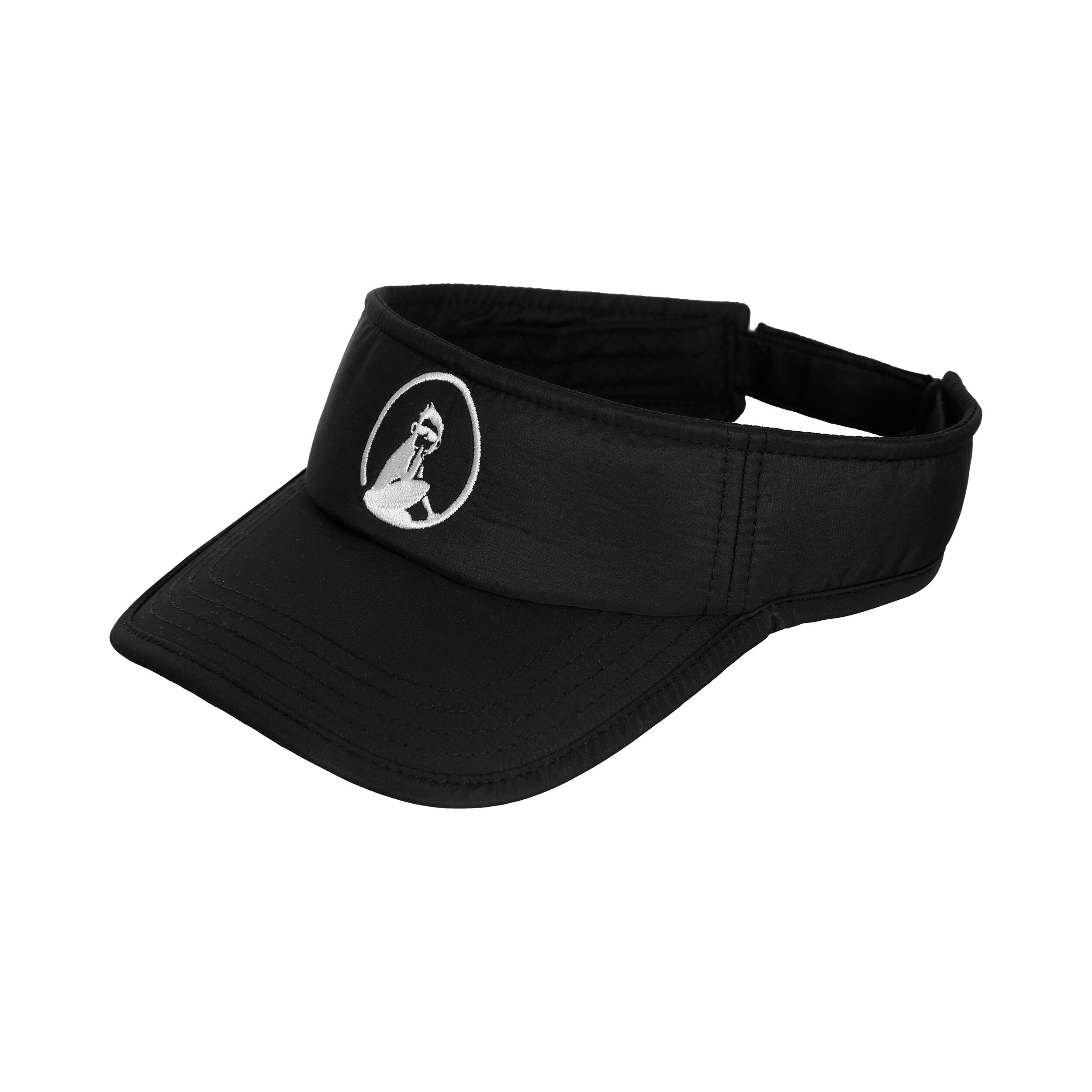 Court Visor - Schwarz, Weiß