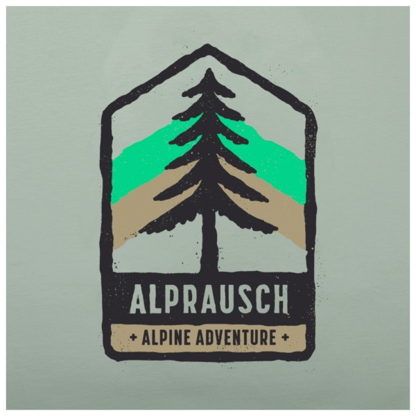 Alprausch - Streife-Tanne - T-Shirt