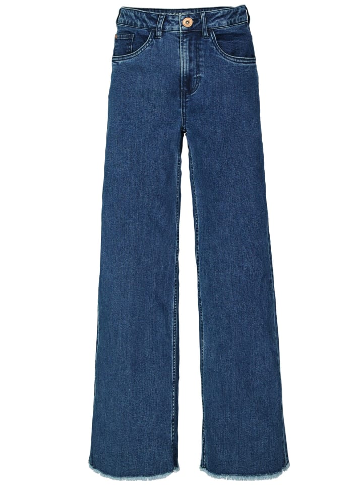 Garcia Wide Leg Pant Jeans Annemay slim fit in dark used günstig kaufen