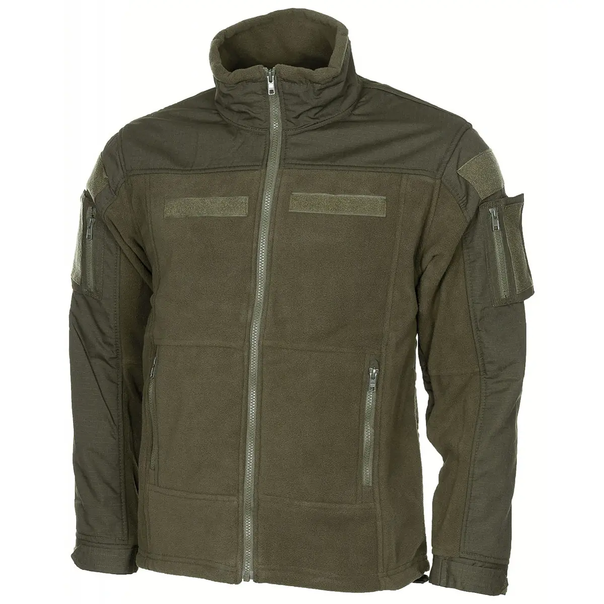 Fleece-Jacke COMBAT oliv