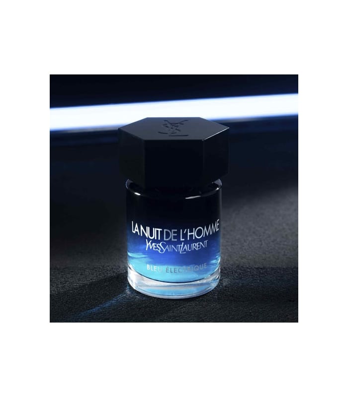 YVES SAINT LAURENT-LA NUIT DE L'HOMME BLEU ELECTRIQUE-Eau de toilette intense