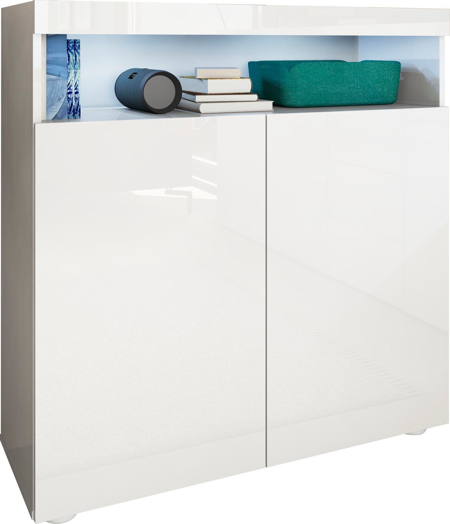 borchardt Möbel Highboard Kapstadt, Breite 107 cm