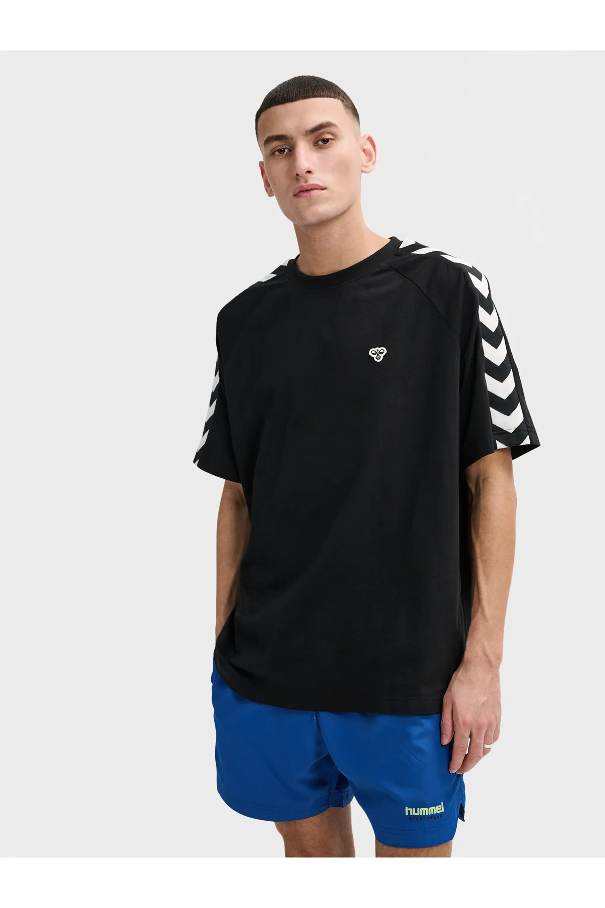 hummel  T-Shirt - Schwarz - Regular Fit