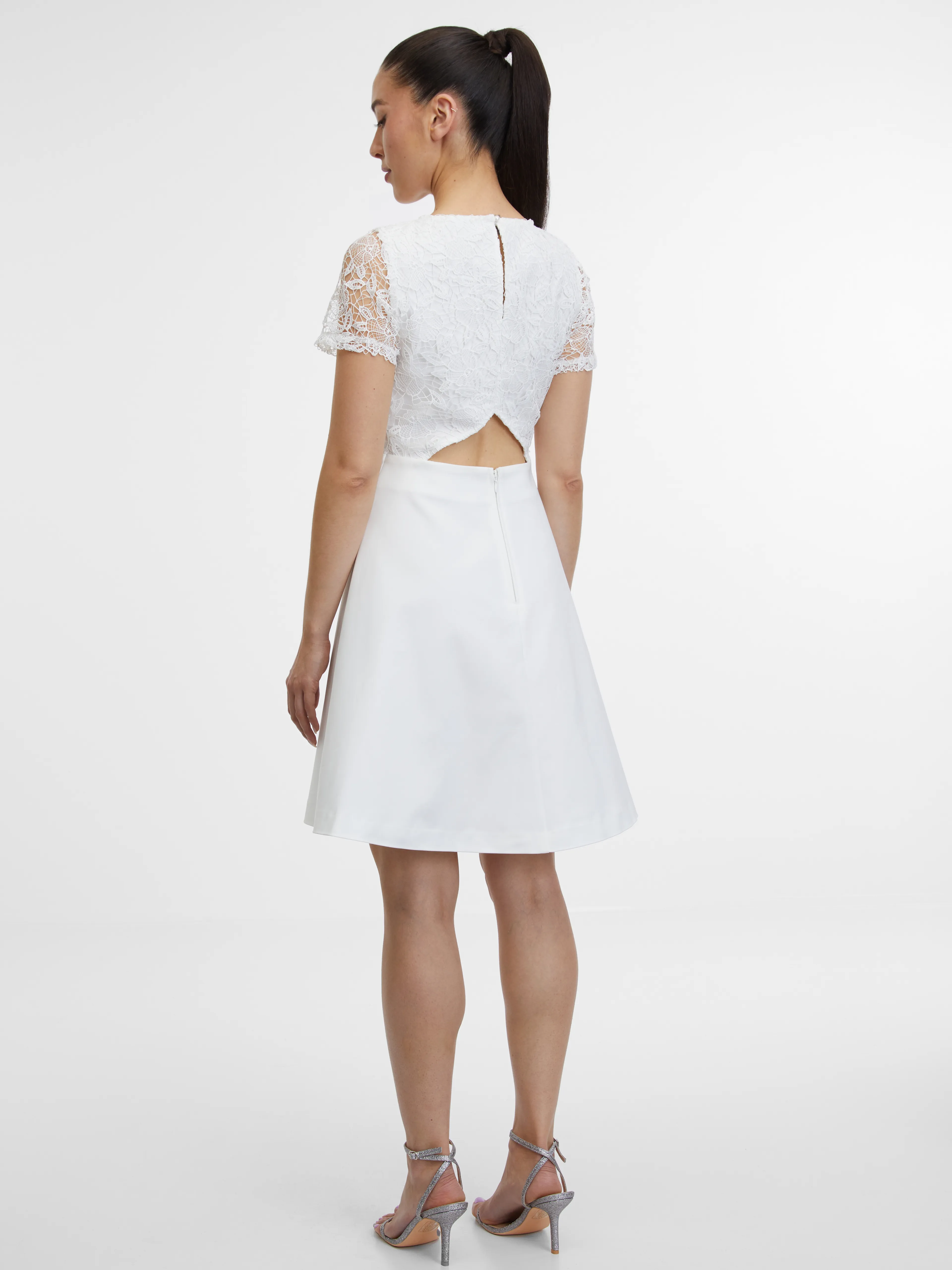 Weißes Damenkleid ORSAY