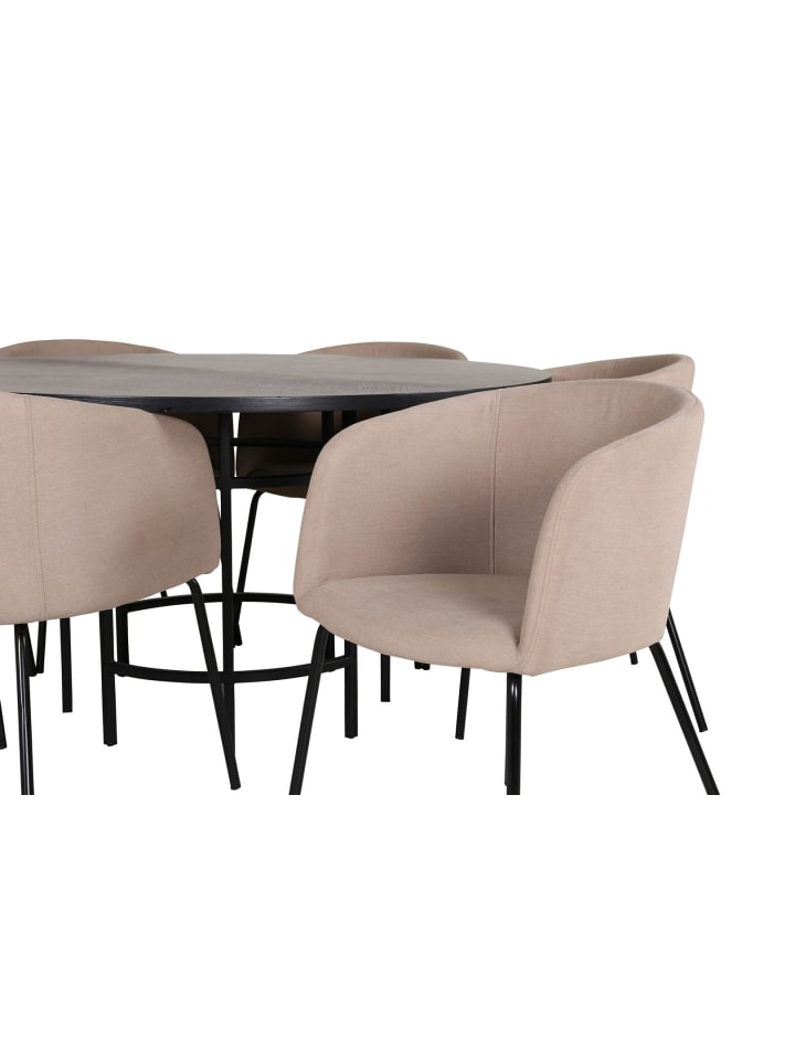 ebuy24 Essgruppe Copenhagen 1 Khaki 140 x 140 cm günstig kaufen onesize