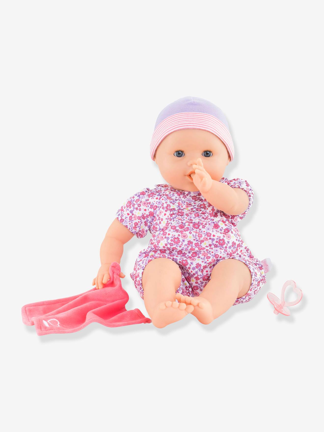 Poupée Emilie suce son pouce COROLLE rose