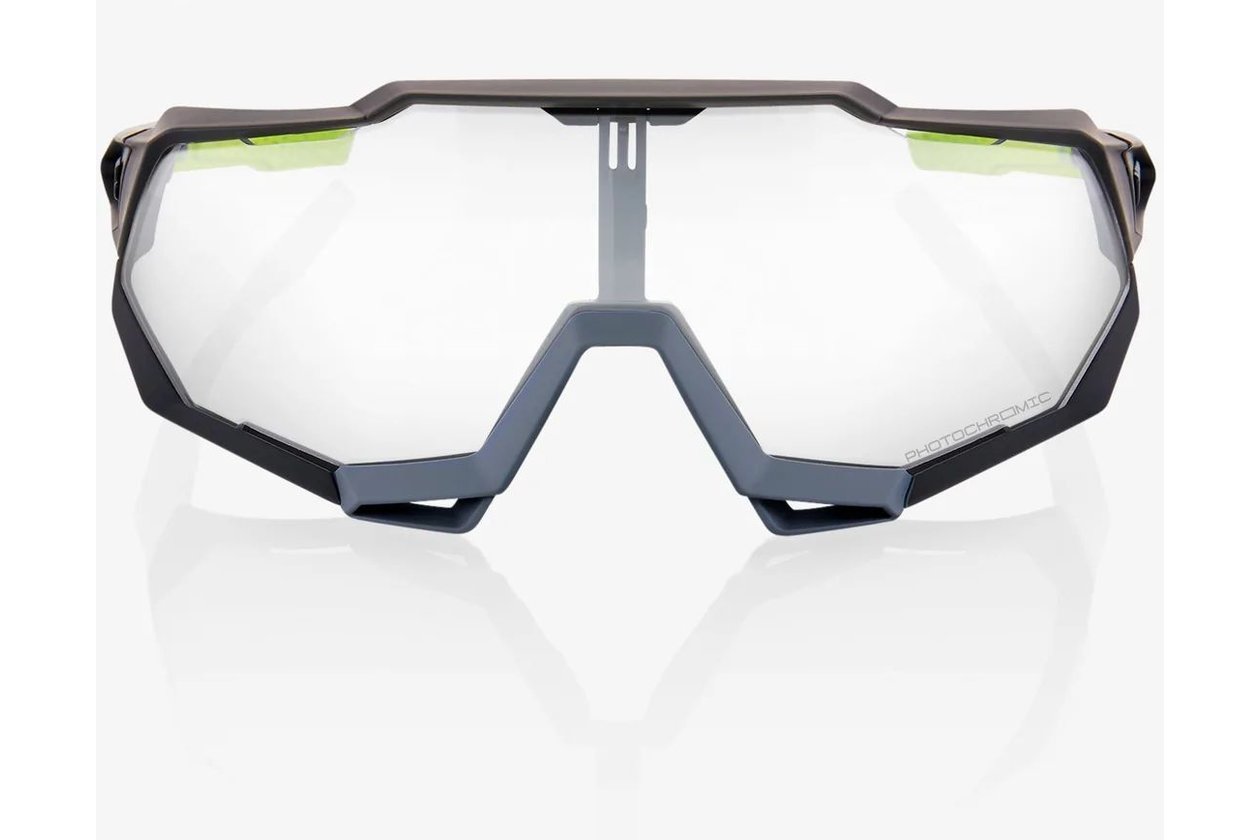 100 Percent Speedtrap Soft Tact Cool Grey / Photochromic Lens