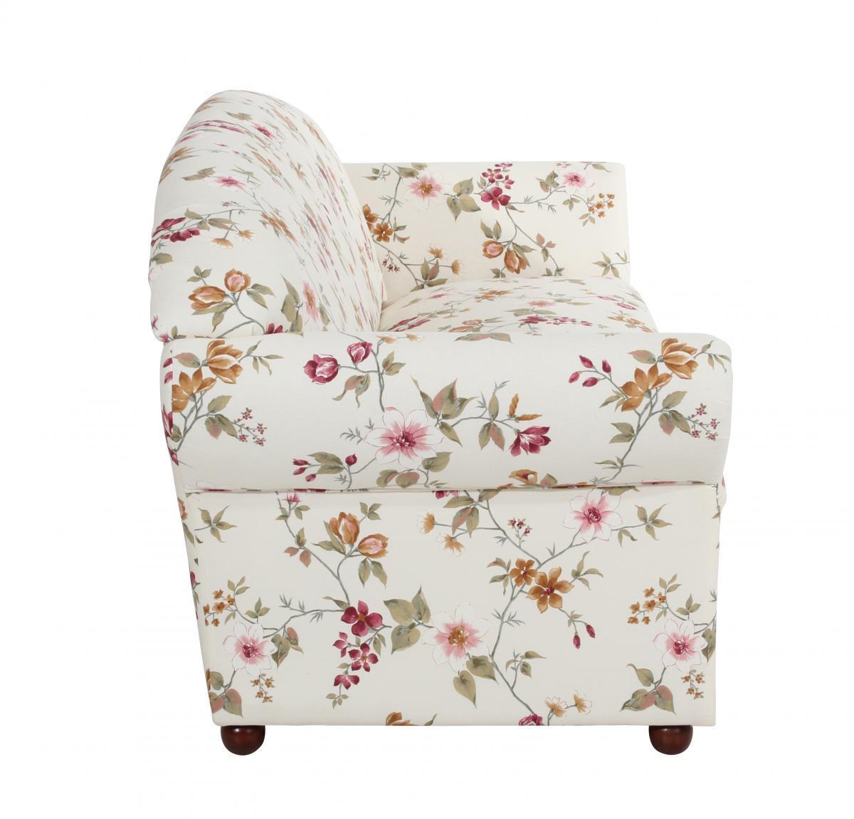 Max Winzer Corona Sofa 2,5-Sitzer Flachgewebe weiß