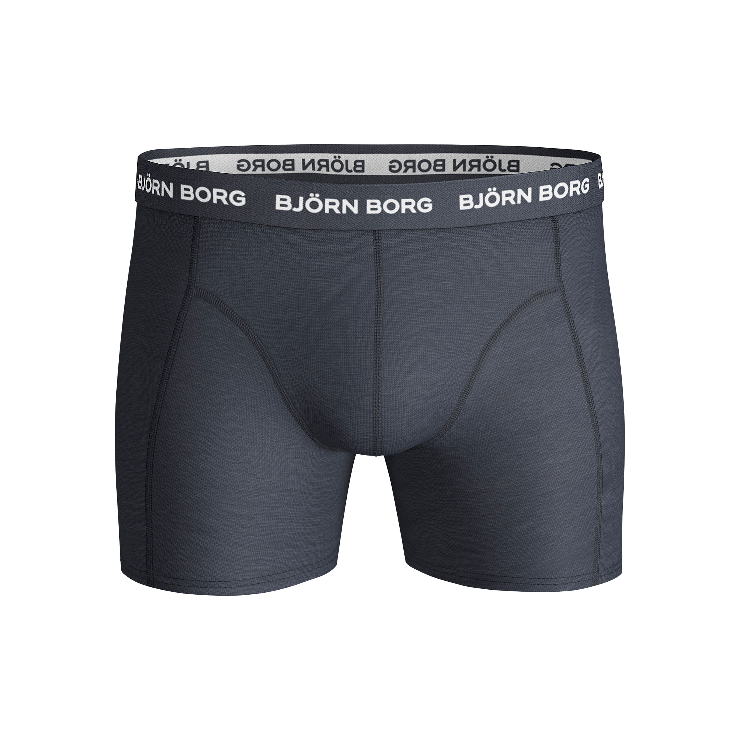 Noos Solids Boxer Short 3er Pack Herren - Blau, Dunkelblau