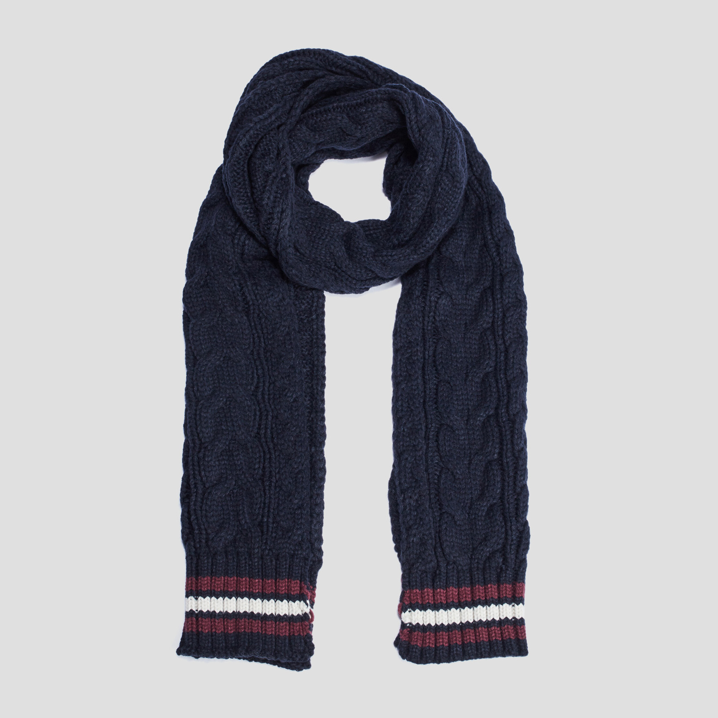 Écharpe bleu marine homme | La Halle