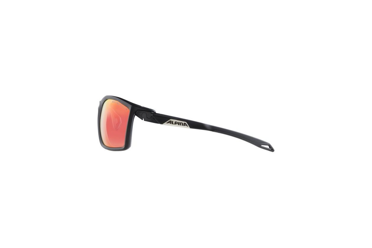 Alpina Twist Five QV black matt / rainbow mirror lens