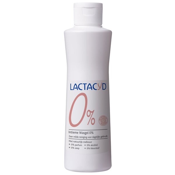 Lactacyd 0% Gel de Limpeza Íntima 250ml - Cuidado Íntimo