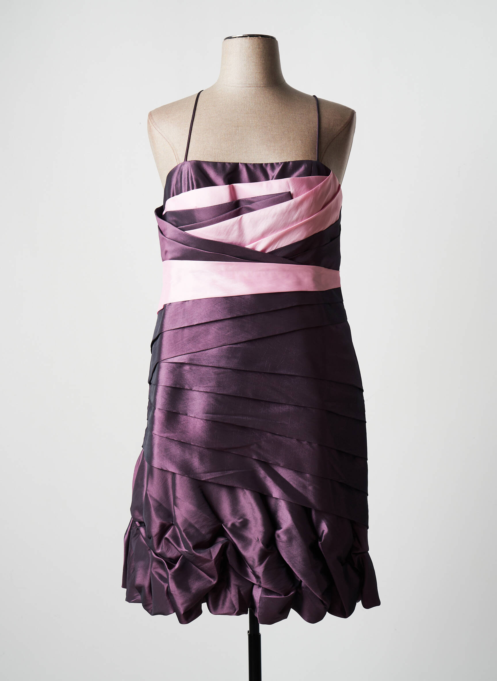 Creatif Paris Robes Mi Longues Femme couleur violet