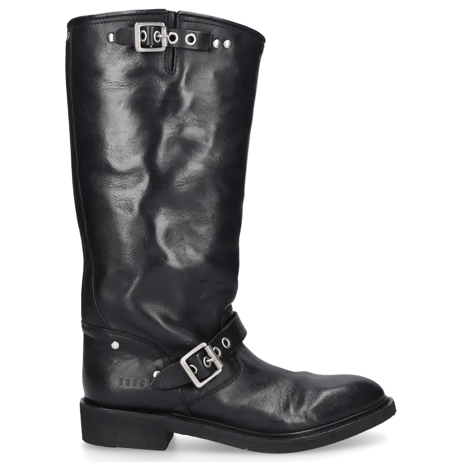 Golden Goose - Stiefel Schwarz ALTO Kalbsleder - schwarz