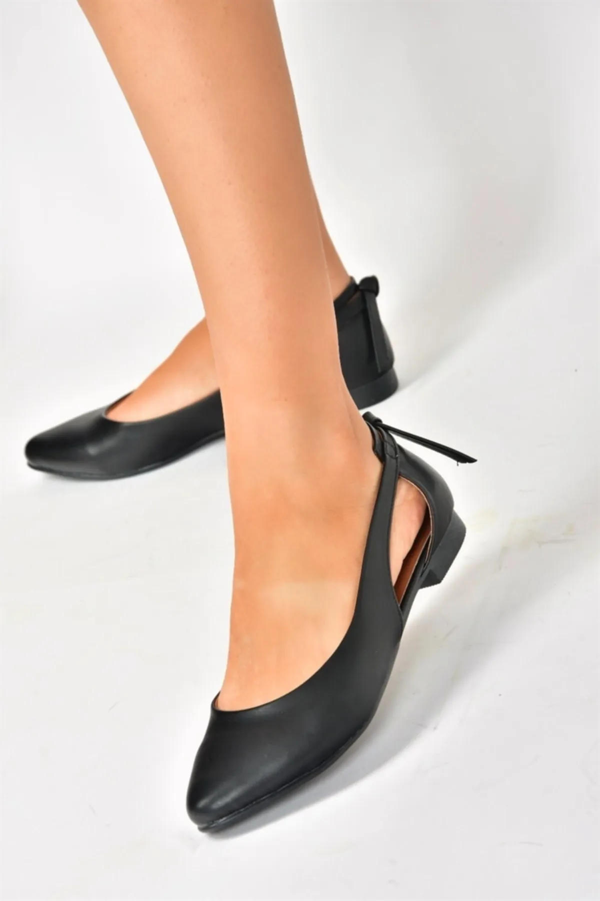 Fox Shoes  Schwarze Damen Ballerina Ballerina H726324009