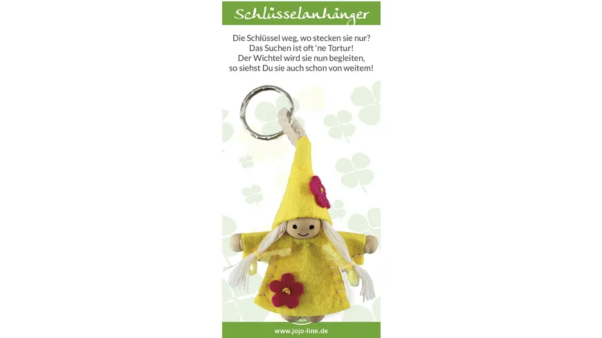 JOJO Glückswichtel Schlüsselanhänger 