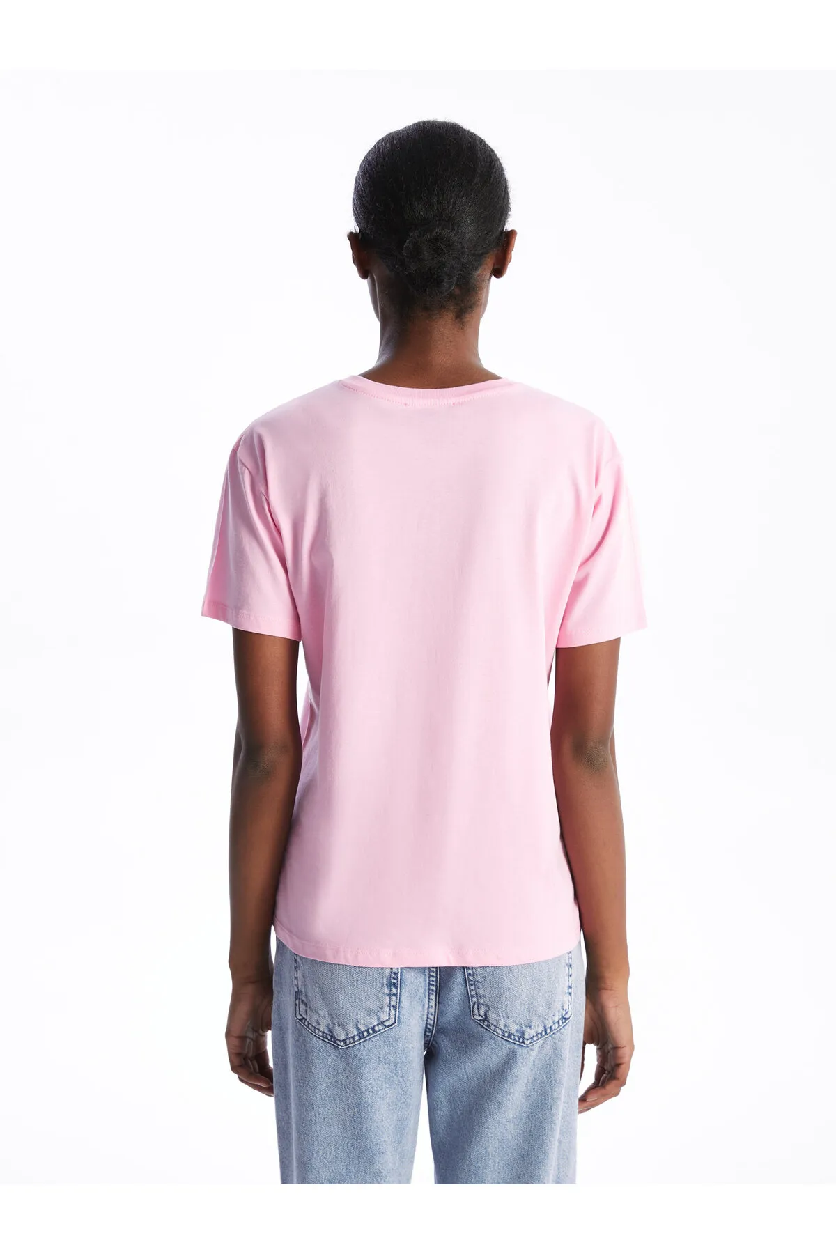 LC Waikiki  T-Shirt - Rosa - Regular Fit