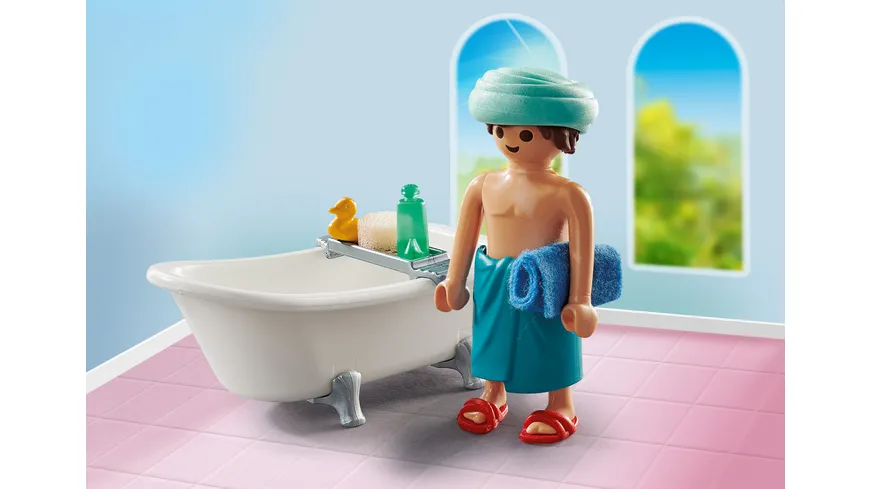 PLAYMOBIL 71167 - Special Plus - Mann in der Badewanne