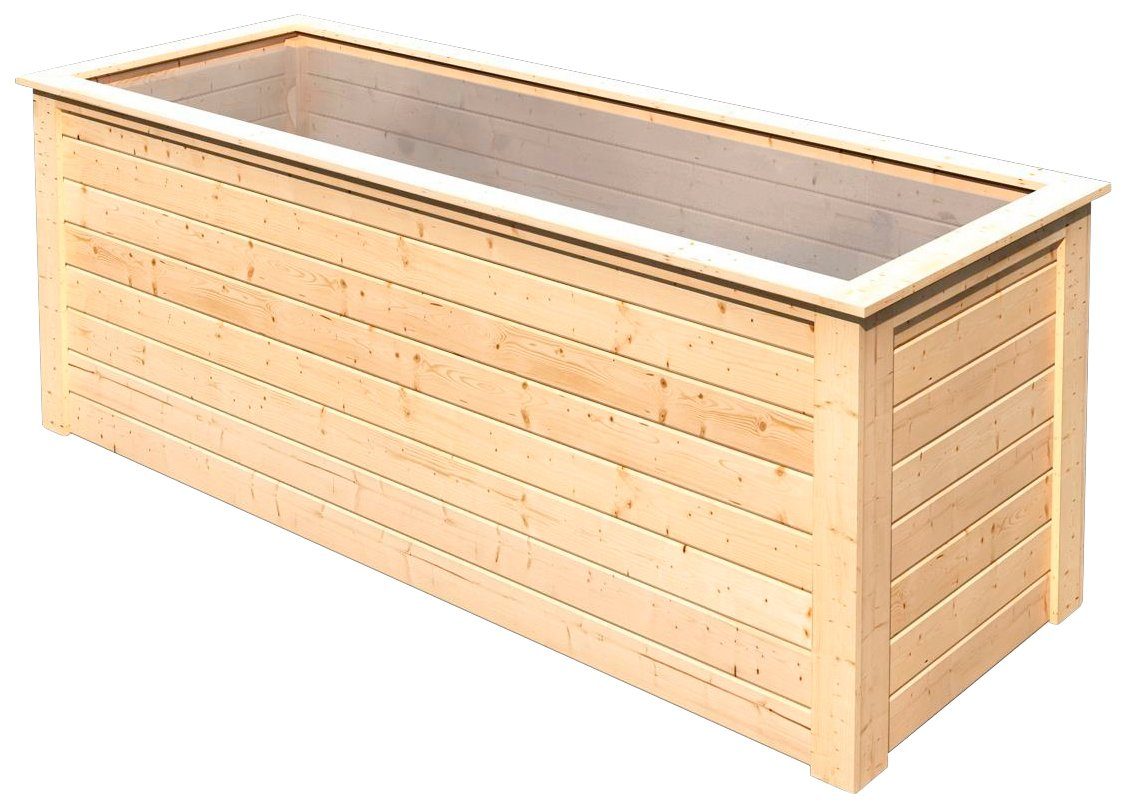 Karibu Hochbeet 2, BxTxH: 254x94x92 cm